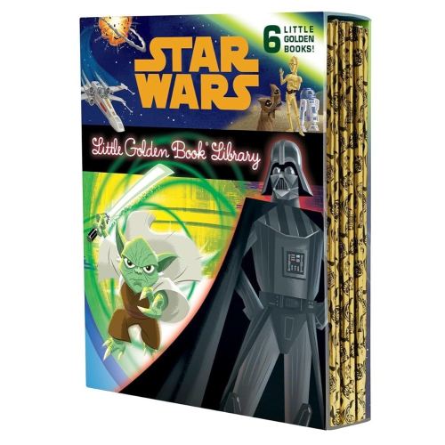 The Star Wars Little Golden Book Library (Star Wars): The Phantom Menace; Attack of the Clones; Revenge of the Sith; A New Hope; The Empire Strikes Back; Return of the Jedi