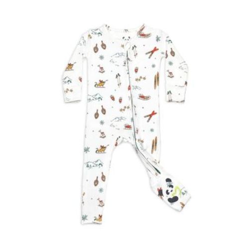 Unisex Vintage Holiday Convertible Footie - Baby