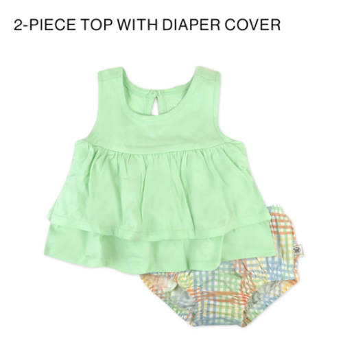 2-Piece Top with Diaper Cover | Honest Baby Clothing