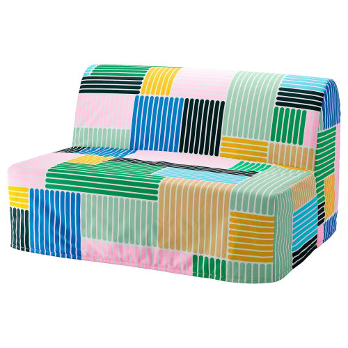 LYCKSELE LÖVÅS Sleeper sofa - Grindtorp multicolor