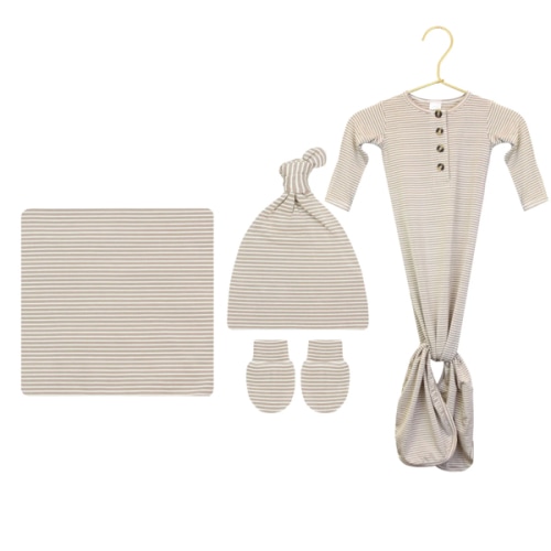 Banks Newborn Hat Bundle (Gown) - Announcement Outfit