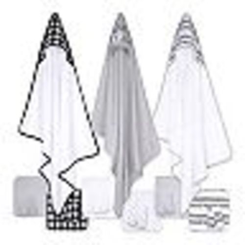 The Peanutshell So Fresh 23-Piece Hooded Towel & Wash Cloth Bath Set