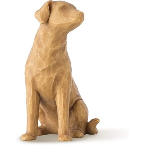 Willow Tree Love My Dog (Light), Sculpted Hand-Painted Figure