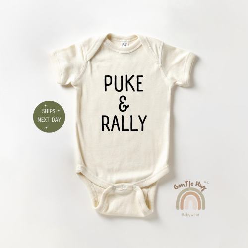 Puke & Rally Baby Onesie