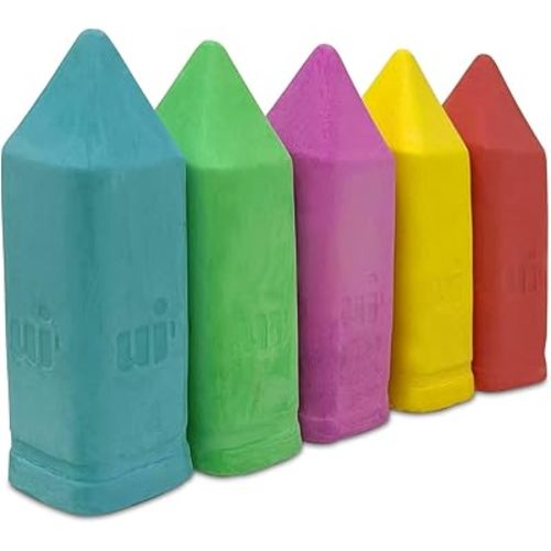 Urban Infant Non-Toxic Sidewalk Chalk for Toddlers 1-3 and Kids - Washable Outdoor Jumbo Chalk - Birthday