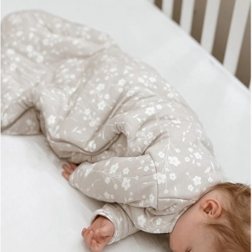 Long Sleeve Sleep Sack - Magnolia