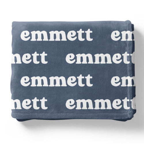 Baby Blues Personalized Color Blanket