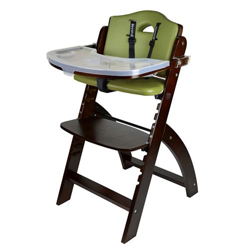 Abiie Beyond Wooden High Chair with Tray