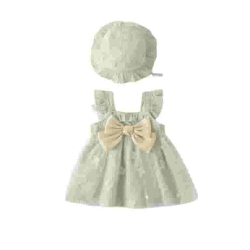 TAIAOJING Summer Toddler Girls Lace Daisy Rompers Sun Hat Outfits Baby Girl Jumpsuit Princess Dresses 3-6 Months