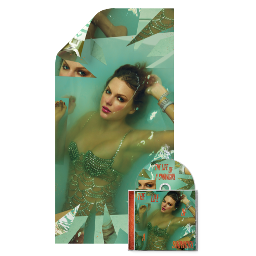 The Life of a Showgirl: Sweat and Vanilla Perfume CD with Poster – Taylor Swift Official Store