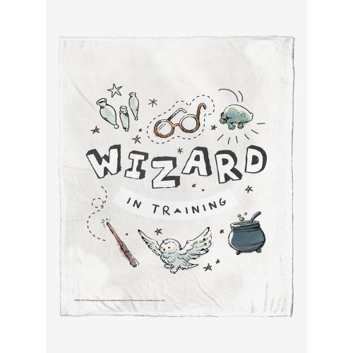 Harry Potter Wizard In Training Throw Blanket