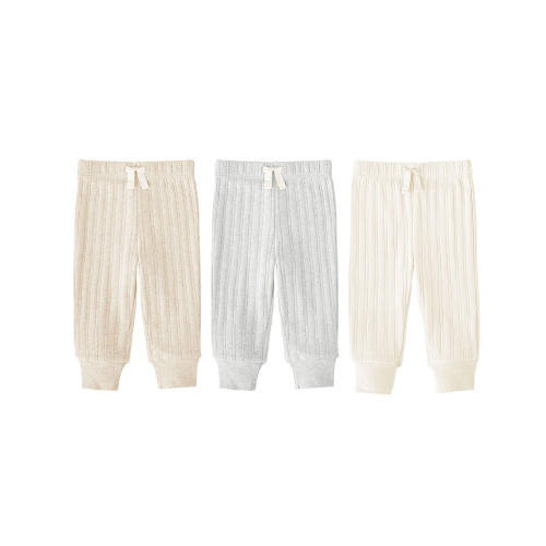 Member's Mark Baby 3-Pack Organic Cotton Rib Pant - Sam's Club