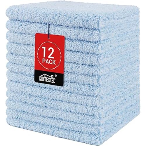 Microfiber Washcloths 12 Pack
