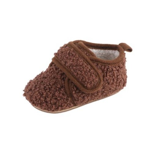 Generic Baby Shoes Warm Shoes Soft Booties Autumn And Winter Comfortable Boots Toddler Warming Non Slip Home Shoes Snow Boots For Baby Girls And Boys(0-3 Months,Coffee)