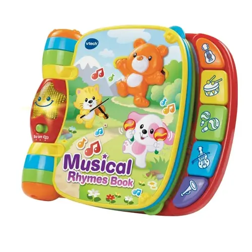 Vtech Musical Rhymes Book | Baby Bunting AU