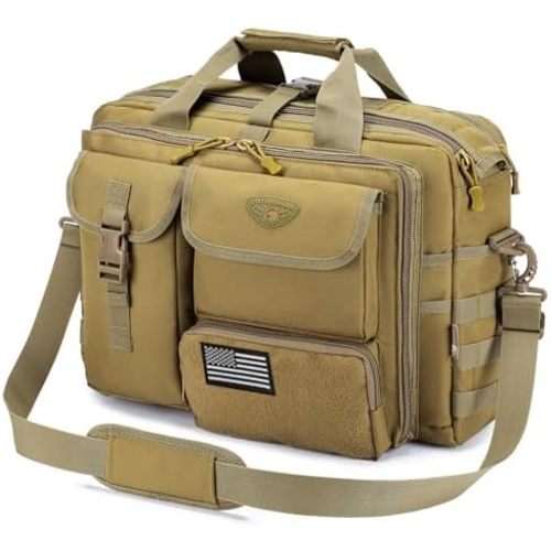 Stypos Tactical Messenger Bag Briefcase for Man Military Laptop Bag 14 Inch/15.6 Inch /17.3 Inch Messenger Shoulder Work Bag