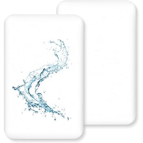 2-Pack Fitted Bassinet Sheets for Baby Girl Boy - Soft Waterproof Breathable Bassinet Mattress Protector, Compatible with Hourglass, Moses Basket, and Oval & Standard Rectangle Bassinet Mattresses