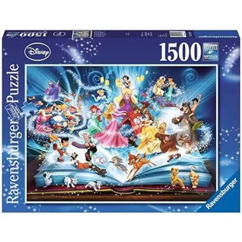 Ravensburger Disneys Magical Book of Fairytales Jigsaw Puzzle (1500 Piece)