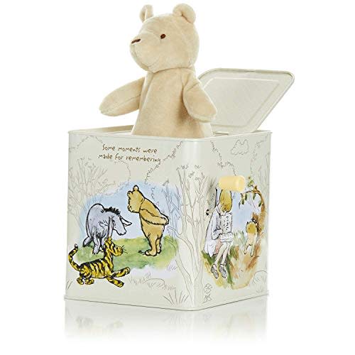 Disney Baby Classic Winnie The Pooh Jack-in-The-Box - Musical Toy for Babies