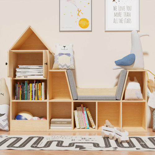 Harper Orchard Readlyn 42.5'' H X 56.8'' W Cube Unit Bookcase & Reviews | Wayfair