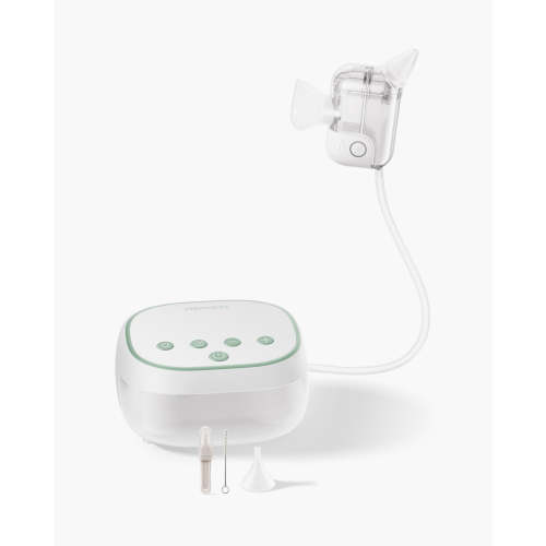 Momcozy 2-in-1 Spray & Suction Electric Nasal Aspirator for Newborn