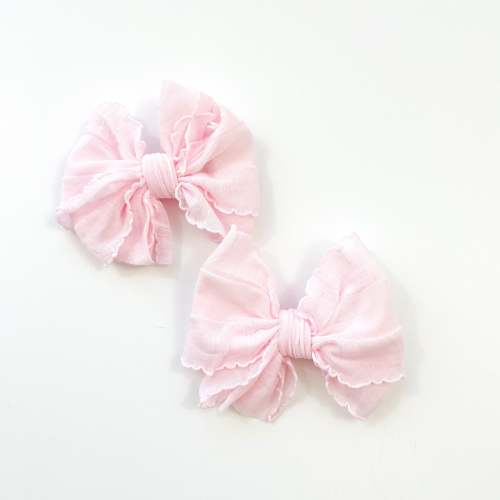 Perfect Pink Ruffle Clip
