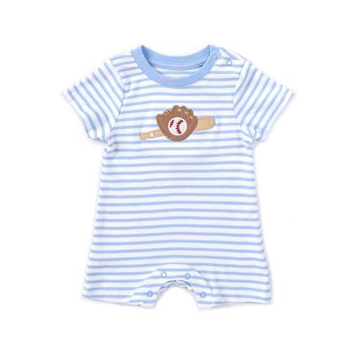 Adventurewear 360 Baby Boys Short Sleeve Round Neck Baseball Romper