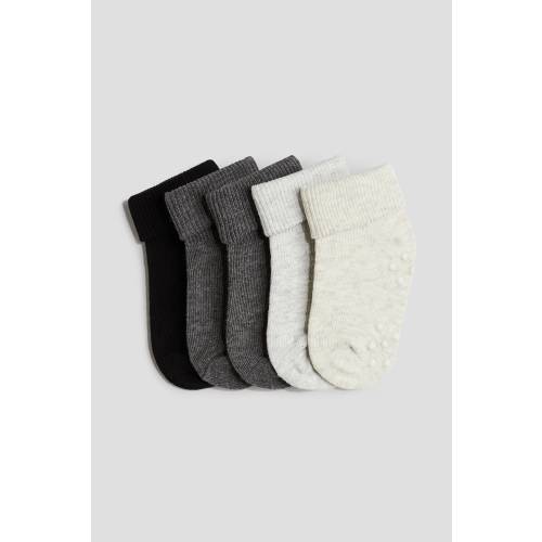 5-PACK NON-SLIP SOCKS