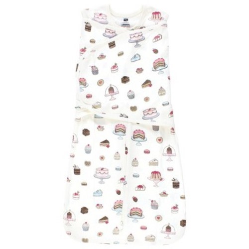 Hudson Baby Infant Girl Convertible Swaddle Sleep Sack, Sweet Bakery, 0-3 Months