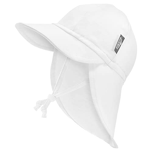 JAN & JUL Sun Soft Baby Cap | Cotton Neck Flap Hat for Littles