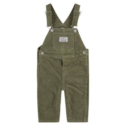Stretch Cotton Corduroy Overalls