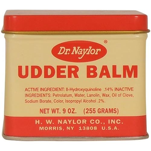 Dr. Naylor Udder Balm (9 oz.) - Traditional Antiseptic Moisturizing Ointment