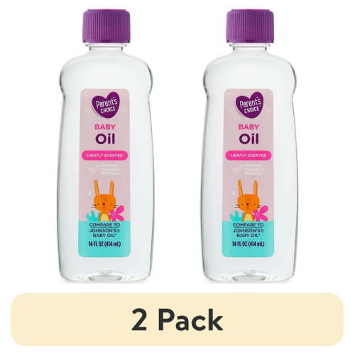 (2 pack) Parent's Choice Baby Oil, 14 oz