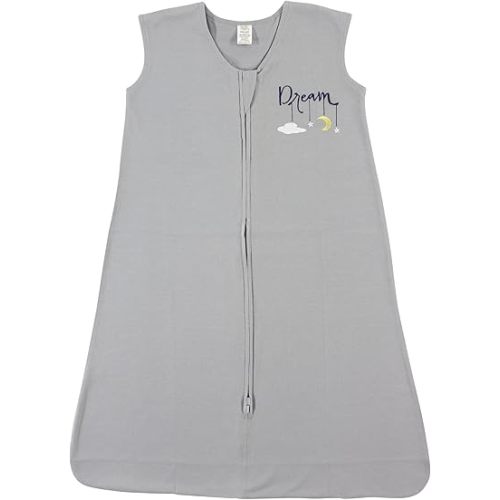 Touched by Nature Unisex Baby Organic Cotton Sleeveless Wearable Sleeping Bag, Sack, Blanket, Dream, 0-6 Months