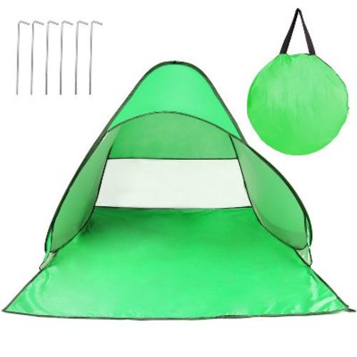 iMountek"Pop-Up Beach Tent Sun Shade Shelter, UV Protection, Waterproof, for 2-3 People with Net Window"BlueCoffeeGreenPurple&Red