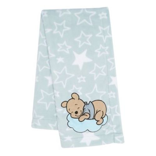 Bedtime Originals Disney Baby Starlight Pooh Blue/white Soft Fleece Baby Blanket