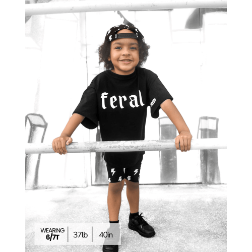 Bamboo Graphic Tee in Feral