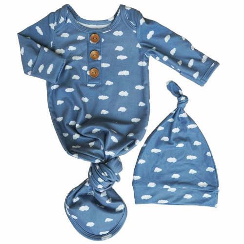Printed Knot Gowns for Boys | Best Sellers
