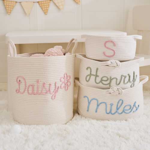 Custom Name Basket
