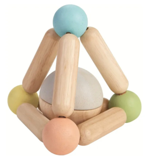 Pastel Triangle Rattle