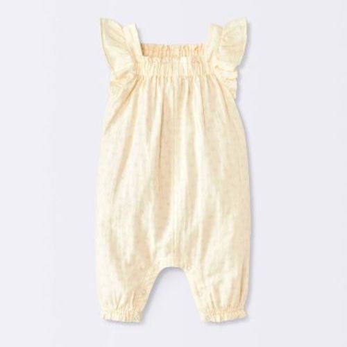 Baby Sleeveless Rompers - Cloud Island™ Pink 0-3M