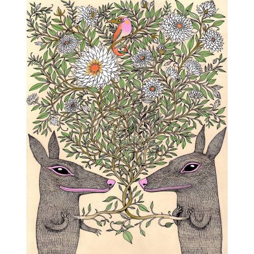 Love Friendship Wall Art Print