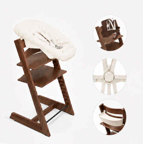 Stokke Tripp Trapp® High Chair with Newborn set and Storage bin