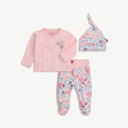 whistledon organic cotton magnetic take-me-home kimono set – Magnetic Me