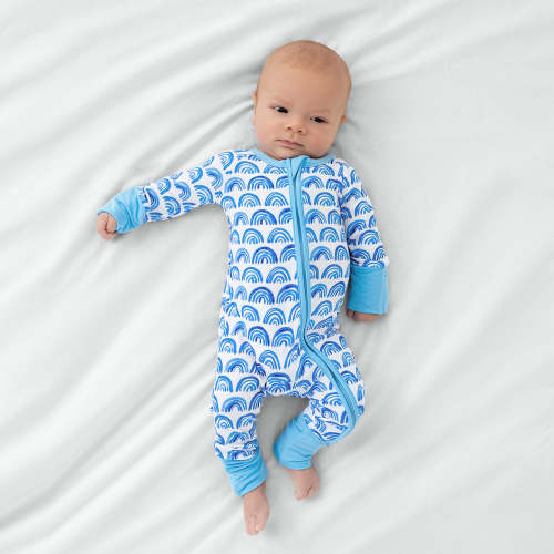 Blue Rainbows Zippy - Little Sleepies