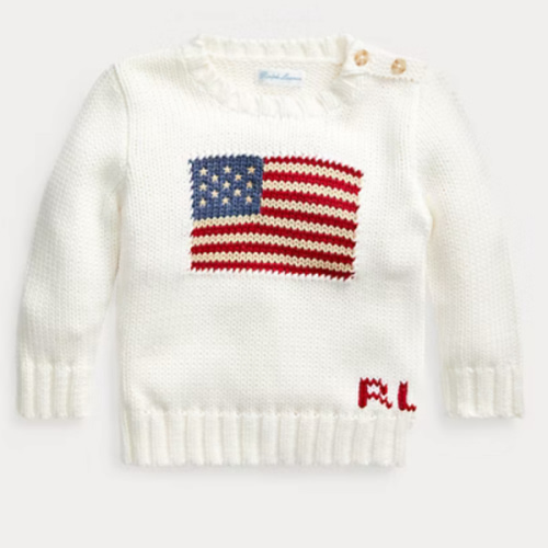 Baby Boy The Iconic Flag Sweater | Ralph Lauren