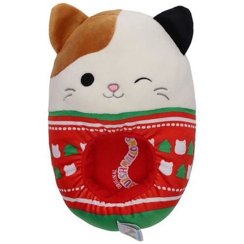 Squishmallows Holiday Cat Slippers