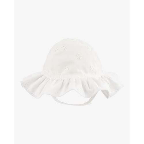 Baby Eyelet Sun Hat - Cream - Carter's | Carter's