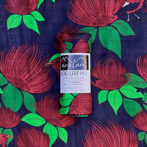 Aloha &#39;Āina SWADDLE Hawaii Hawaiian Keiki Baby Blanket