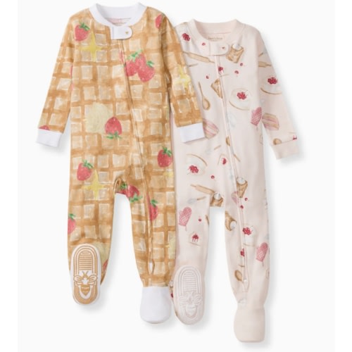 Waffle & Cheesecake Organic Sleeper 2 Pack – Burt's Bees Baby